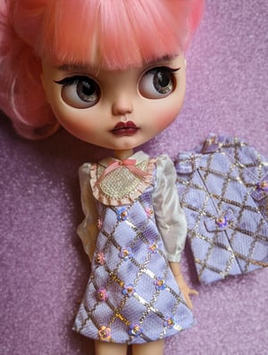 Image of Lounginglinda ~Trellis Set ~ Lilac ~ for Blythe & Cherry 