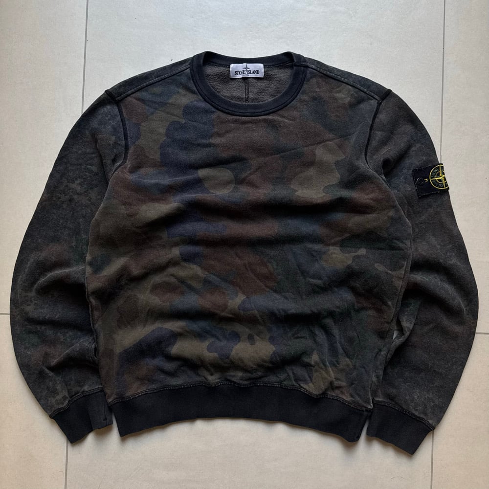 Image of AW 2013 Stone Island Camo Sweatshirt, Size Medium