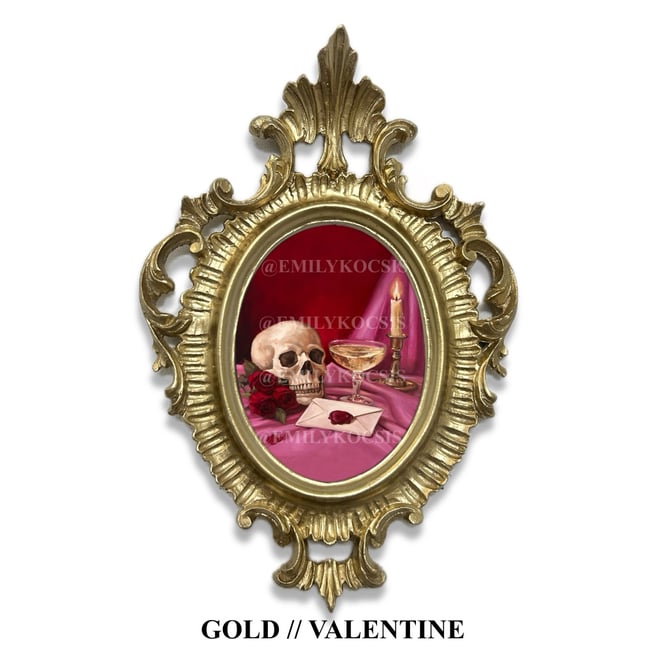 SMALL CUSTOM FRAMED CANVAS PRINT // CHOOSE PRINT & COLOR