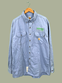 Image 1 of Y2k Carhartt FR Work Shirt XL 