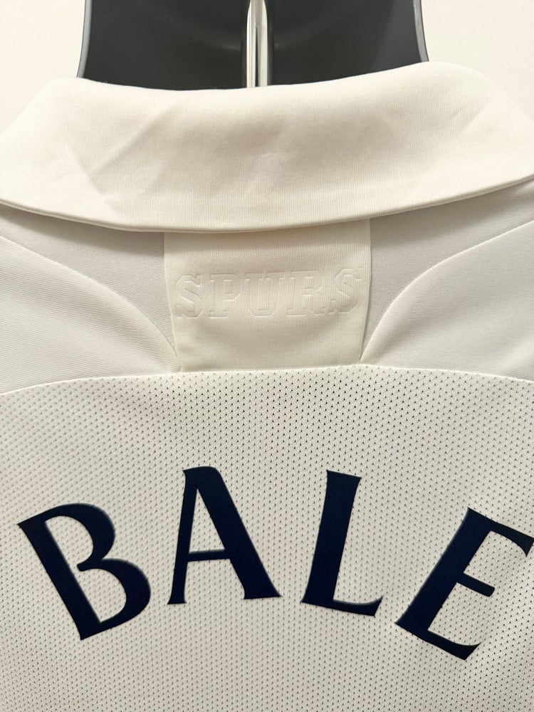 Image of PRE ORDER: Tottenham Hotspur “BALE 3” 2011/12 Home Cup Shirt + Europa patches (L)