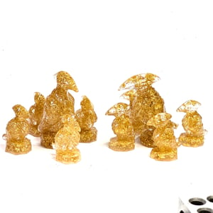 Gold flake artisan 10pc set. Info in desc. 