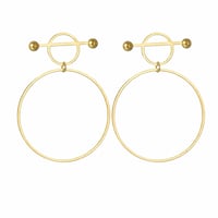 Image 1 of Alina Circle Drops