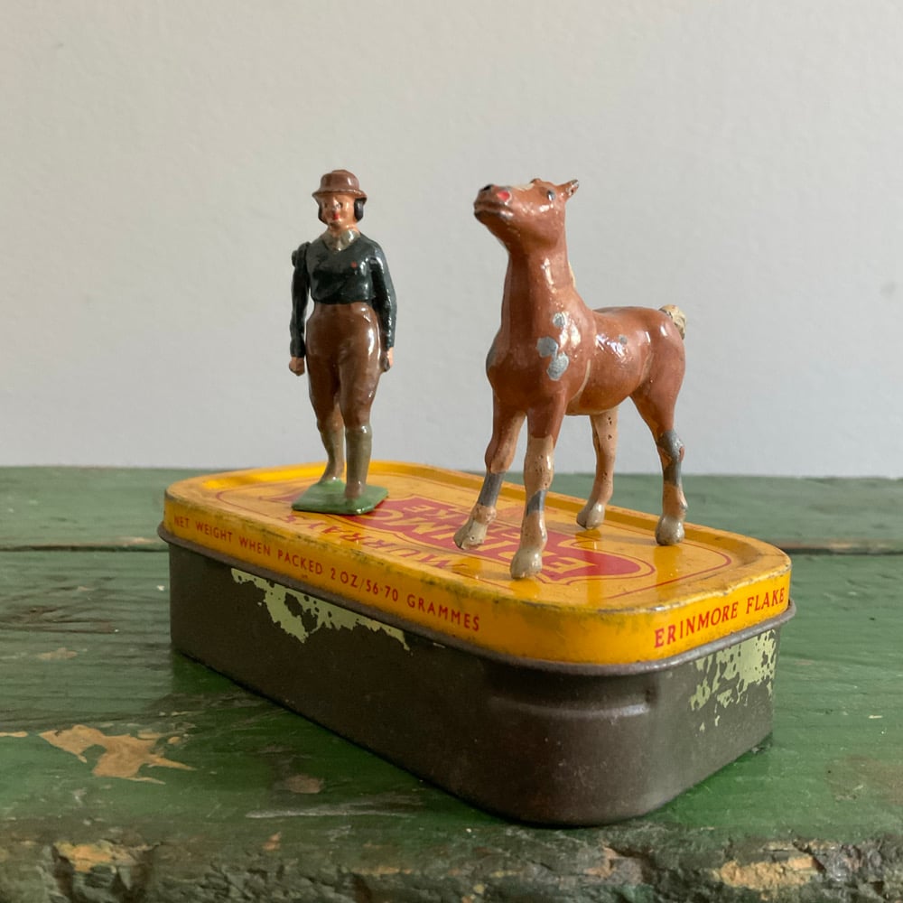 Image of Woman Patting Foal