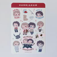 Image 2 of Hannigram/Mads Sticker Sheet