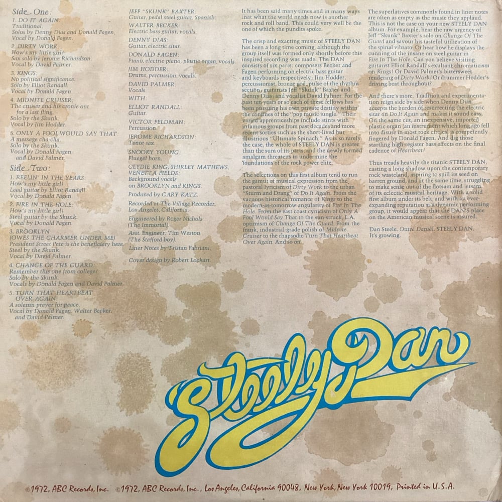Steely Dan - Can’t Buy A Thrill