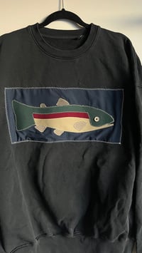 Image 2 of XXL - black trout sweater 