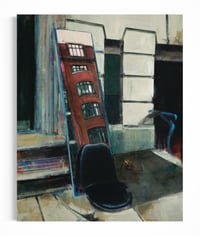 Image 2 of Painting / maleri / "København – Malerdrømme og tankestreger – Storskrald" / 80x100 cm