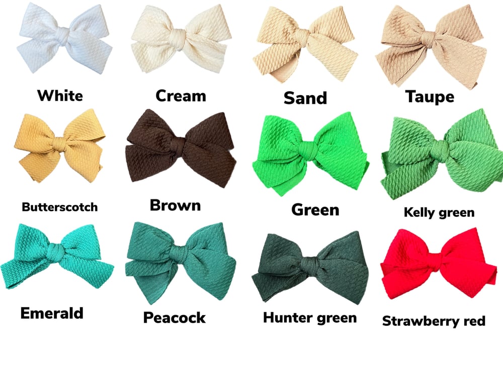 Image of Butterfly bows 