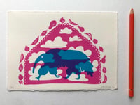 Image 2 of Aardvark. Screen print. 