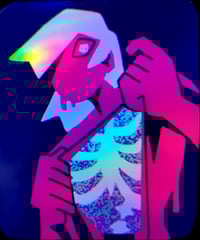 Image 2 of Ribs Print / Ribs Sticker