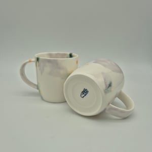Image of MELTING POINT WORKERS MUG. FLEUR GLAZE