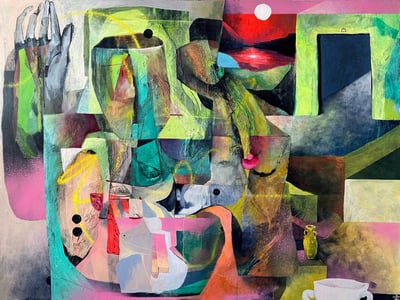 Image of to move through a crowded room