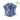 ♻️ UPCYCLED M Linen Blend Resort Shirt in Mermaid Watercolor Ice Dye