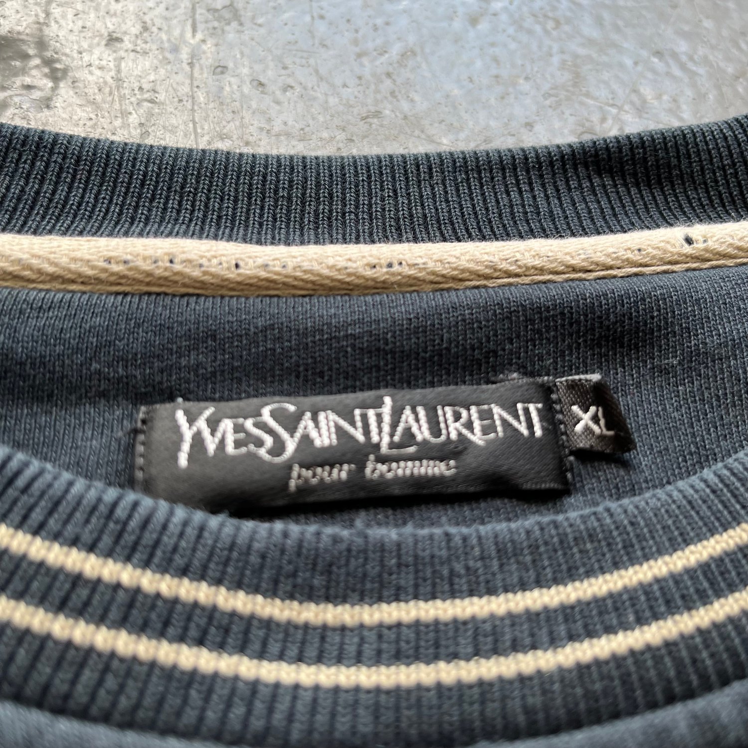 Image of Vintage YSL sweatshirt size xl 