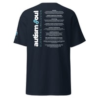Image 9 of Unisex classic tee Autism Facts for the person behind you black, navy, red, blue, grey 