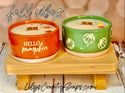 Limited Edition Ceramic Wooden Wick Soy Candle