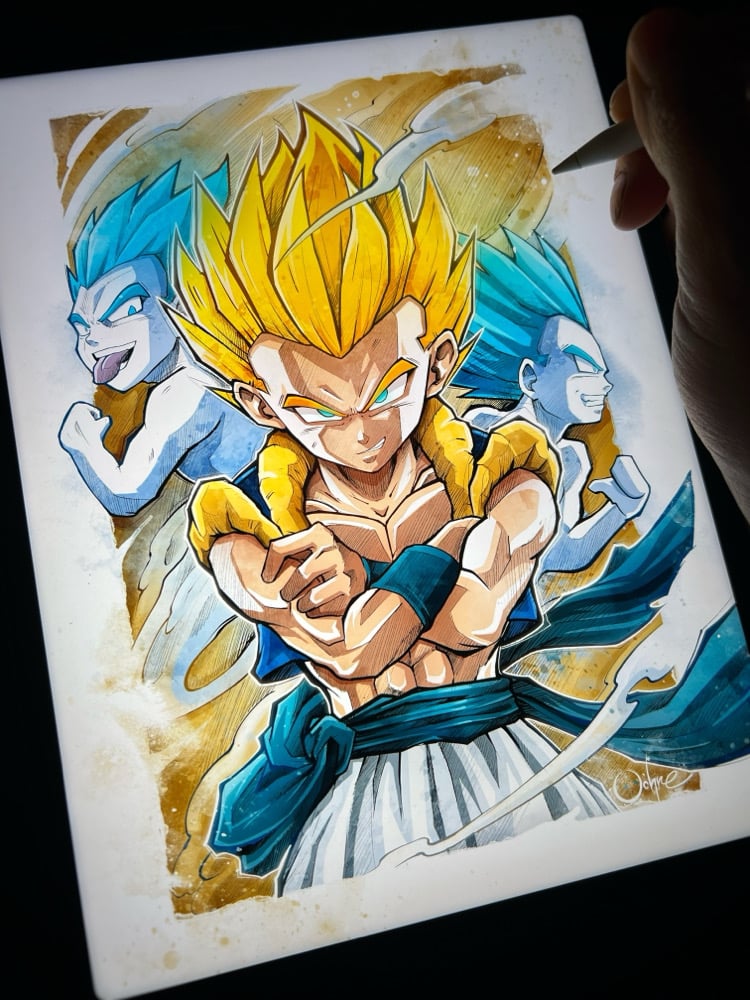 Image of GOTENKS SÚPER WATERCOLOR