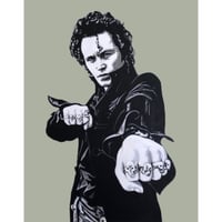 Image 2 of ADAM ANT- 16x20  LIMITED EDTION PRINT W/ OR W/OUT MODERN FRAME