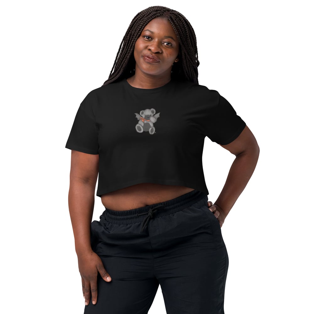 Vampire Teddy crop top