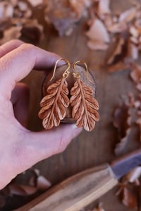 Image 2 of Oak Leaf~Earrings