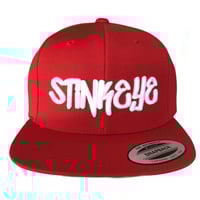 Red Graff Font Snapback