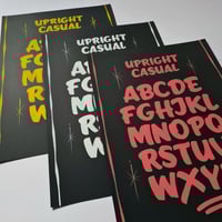 Image 2 of RAFFLE - A3 Casual Poster on Premium Black Card Stock