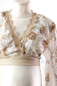 Image 2 of Boho top for photoshoot | Adeline | size S-M - floral