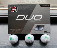 Duo 12 Wilson golf balls 