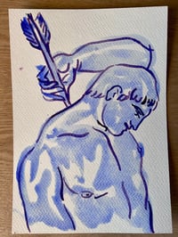 Image 1 of Watercolour ~ Blue Boys XXVIII