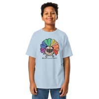 Image 3 of Youth Tee- Rainbow Anouk Pug