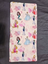 Image 1 of Princess pink burpcloth