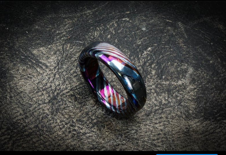 Image of Zircuti Ring size 9.5/7mm Wide