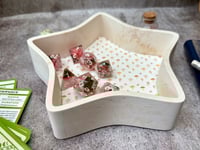 Image 3 of Star Shaped Mushroom Print Dice Tray
