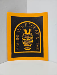 Image 3 of Healing One Piece At A Time  *SECONDS PRINTS*  (4 colors)