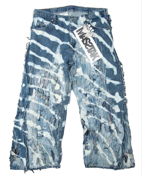 Image of MASSTAK - 171 Psychedelic Ptchwrk Jeans