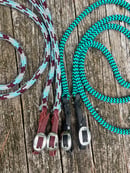 Image 3 of Yachtline Bloodknot Waterloop Reins with Stainless Steel Buckles 