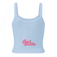 Image 11 of Logo Fedora Women’s micro-rib tank top