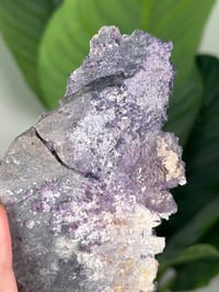 Image 4 of QR CODE PURPLE CUBIC FLUORITE -GUIZHOU CHINA- E