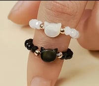 Image 1 of Beaded Cat Ring 