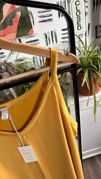Image 3 of NWT mustard dress