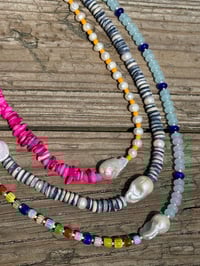 Image 2 of Coral Sunset Necklace