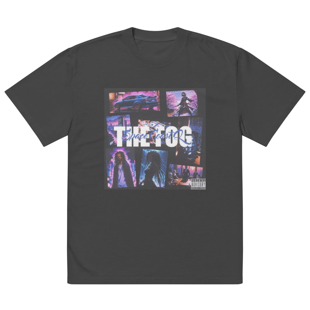 Image of The Fog Album Oversized Faded T-Shirt