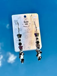 Image 4 of Midnight Mushroom Earrings