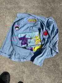 Image 3 of Naruto and Sasuke Jean Jacket 