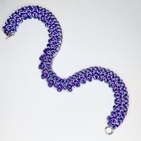 Image 5 of Purple Rondo a La Byzantine Necklace