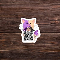 Image 3 of Moonlight Mage Studio Shop (Purple) : Bubble-free stickers