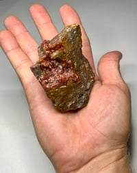 Image 12 of Red Botryoidal Chalcedony Specimen Peru #2455