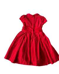 Image 3 of Ralph Lauren red corduroy dress