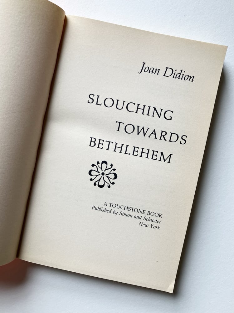 Slouching Towards Bethlehem Image 2
